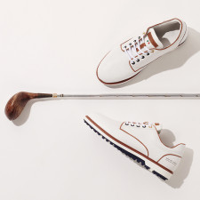 두카델코스마 정품 이탈리아 수제 명품 골프화 ELPASO WHITE